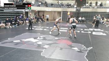 172 lbs Round 3 (6 Team) - Chase Floeter, Plainview-Elgin-Millville, MN vs Zach Thompson, Saint Francis, MN