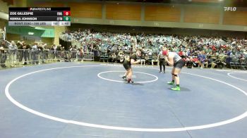 190 lbs Round Of 16 - Zoe Gillespie, Fernley vs Kenna Johnson, Layton