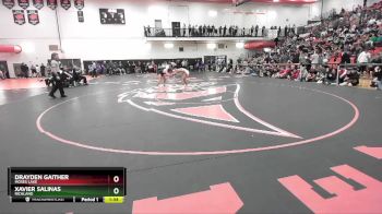 138 lbs Quarterfinal - Xavier Salinas, Richland vs Drayden Gaither, Moses Lake