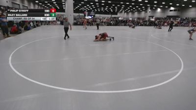 120 lbs Champ. Rd Of 64 - Riley Ballard, Daniel Cormier Wrestling Club vs Philip Streff, The Underground Wrestling Club
