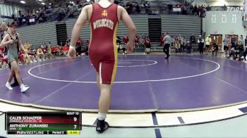 138 lbs 2nd Wrestleback (8 Team) - Isaiah Schaefer, Evansville Mater Dei vs Andrew Boehman, Avon