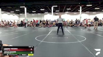 56 lbs Round 1 (8 Team) - Johnny Messina, M2TCNJ vs Arman Bassiri, Mat Troopers