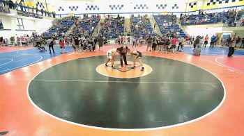 140 lbs Round Of 16 - Jordan McKinney, Wagoner Takedown Club vs Manuel Trejo, Tulsa Blue T Panthers