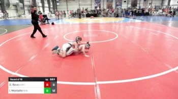 60 lbs Round Of 16 - Dane Bova, All American Wrestling Club vs Ian Montalto, Rebellion Uprising