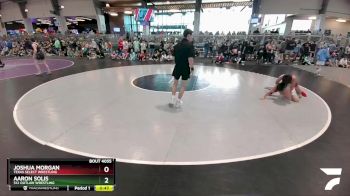 106 lbs Semifinal - Joshua Morgan, Texas Select Wrestling vs Aaron Solis, 512 Outlaw Wrestling