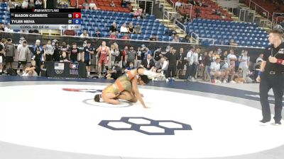 175 lbs Cons. Rd Of 64 - Mason Carnrite, California vs Tyler Neiva, Connecticut