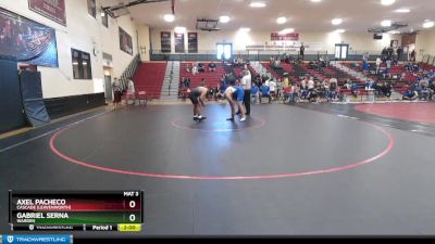 215 lbs Semifinal - Axel Pacheco, Cascade (Leavenworth) vs Gabriel Serna, Warden