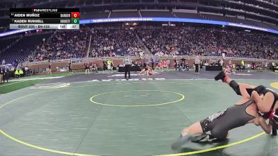 D4-120 lbs Cons. Round 2 - Aiden Muñoz, Bangor vs Kaden Russell, Union City