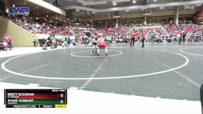 58 lbs Cons. Round 2 - Ryker Hubbart, Augusta vs Brett Buchman, El Dorado