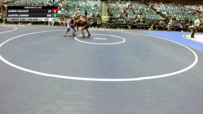 165 lbs Consi Of 16 #1 - James Holiday, Esperanza vs Austin Larsen, Bingham