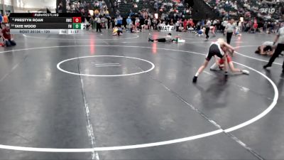 120 lbs Quarterfinal - Tate Wood, Fullerton Warriors vs Prestyn Roan, Riverside Wrestling Club