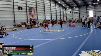 170 lbs Finals (8 Team) - Julia Shea, PA West vs Mariah Gibson, Big Money Movin