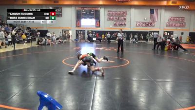 N-16 lbs Cons. Semi - Ross Cunningham, Morning Sun Tigers vs Landon Roberts, Big Game Wrestling Club