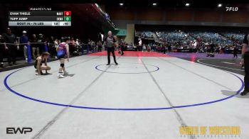 76 lbs Final - Evan Thiele, Mantanona TC vs Tuff Jump, OKWA
