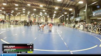 140 lbs Rd# 9- 2:15pm Saturday Final Pool - Knox Verbais, Mat Assassins vs Jaedan Adams, Oklahoma Elite