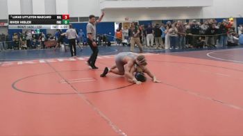 132 lbs Champ. Round 3 - River Hibler, Paramus Catholic vs Lukas Littleton Mascaro, Malvern Prep