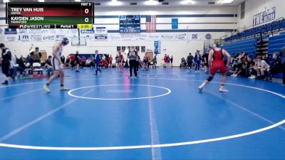 157 lbs Quarterfinal - Trey Van Huis, Kiefer vs Kayden Jason, Mannford
