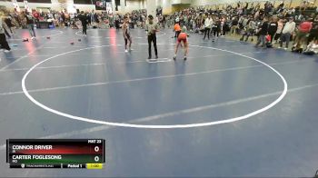 106 lbs Cons. Round 2 - Carter Foglesong, MO vs Connor Driver, IA