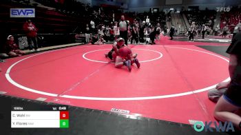 106 lbs Consi Of 4 - Cordeus Wahl, Bristow Wrestling vs Yareli Flores, Raw Wrestling Club