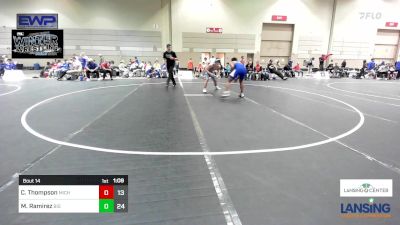 175 lbs Rr Rnd 5 - Cody Thompson, Michigan Premier WC - (A) vs Michael Ramirez, Big Game Wrestling Club