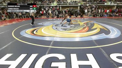 150 lbs Round Of 32 - Eugene Miller, Springfield Central vs James Rocco, Barrington