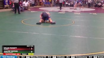 2 - 106 lbs Cons. Round 2 - Hunter Watson, Madison County vs Dylan Padgett, Nandua