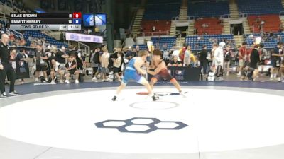150 lbs Cons. Rd Of 32 - Silas Brown, Indiana vs Emmitt Henley, Virginia