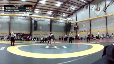 235 lbs Quarterfinal - Gabby Oregon, Archbold High School vs Scarlett Phelps, Harrison