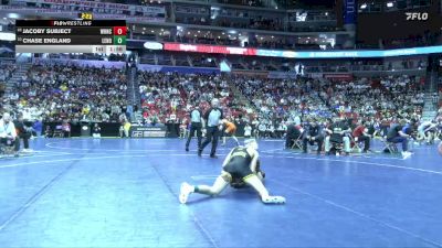 1A-157 lbs Champ. Round 1 - Jacoby Subject, West Hancock, Britt vs Chase England, Lenox