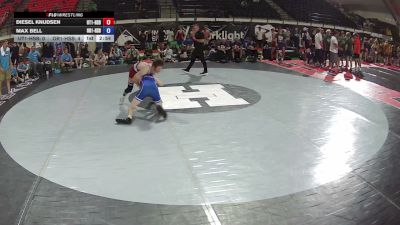126 lbs Diesel Knudsen, Utah 1 HS Boys vs Max Bell, Oregon 1 HS Boys