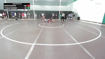 165 lbs Cons. Round 3 - Damien Davison, Flat Earth Wrestling Club vs Phillip Bowers, South Central Punishers
