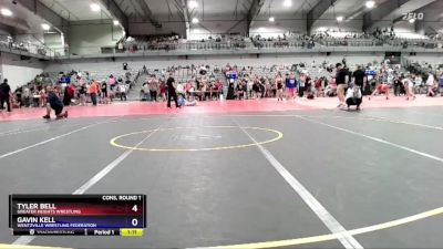 87 lbs Cons. Round 1 - Tyler Bell, Greater Heights Wrestling vs Gavin Kell, Wentzville Wrestling Federation