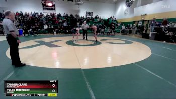 157 lbs Semifinal - Tanner Clark, Floyd Kellam vs Tyler Ritenour, Hickory