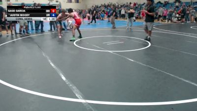 120-126 lbs Cons. Semis - Gage Garcia, Cougar Wrestling Club vs Austin Moody, Lewiston Wrestling Club