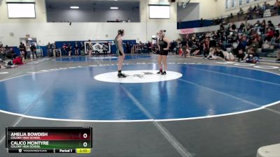 132G Quarterfinal - Calico McIntyre, Colony High School vs Amelia Bowdish, Colony High School