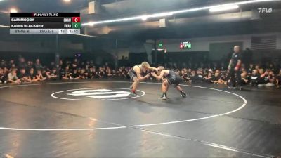 126 lbs Finals (2 Team) - Sam Moody, White vs Kaleb Blackner, Black