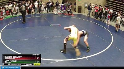 86 lbs Cons. Semi - Uipa Matagi, WESTLAKE vs Tucker Stewart, Wayne Badgers