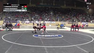 175 lbs Champ. Round 2 - Christian McIntosh, Calloway County vs KEIGAN REISENBECK, Ryle