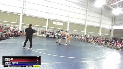 285 lbs Round 2 (8 Team) - JT Kelso, Iowa vs Caden Young, Utah Gold