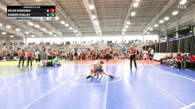 120 lbs Semifinal - Dylan Sorensen, WY vs Karson Shelley, UT