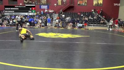 184 lbs Cons. Round 4 - Josue Mendoza, Emmanuel College vs Kai Shultz, Southeastern