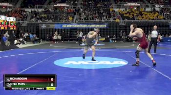 174 lbs 5th Place Match - LJ Richardson, Coe vs Hunter Mays, TCNJ