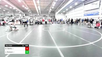 106 lbs Round Of 64 - Dj Clarke, GA vs Corbyn Robison, UT