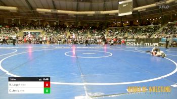 70 lbs Round Of 16 - Raphael Logan, Apex vs Caden Jerry, Jerry Brothers Wrestling