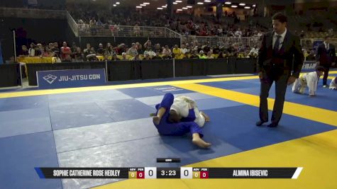 Almina Ibisevic vs Sophie Catherine Rose Hedley 2025 Pan Kids Jiu-Jitsu IBJJF Championship