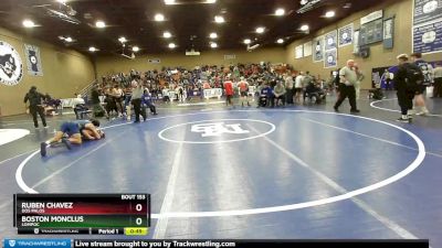 145 lbs Cons. Round 2 - Boston Monclus, Lompoc vs Ruben Chavez, Dos Palos