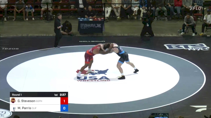 125 Kg Round 1 Gable Steveson Gopher Wrestling Club Vs Mason Parris Cliff Keen Wc Titan 125 Kg Round 1 Gable Steveson Gopher Wrestling Club Vs Mason Parris Cliff Keen Wc Titan