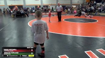 SPW-7 lbs Quarterfinal - Keegan Hofland, EB Mat Club vs Knox Mitchell, Hammerin Hawks