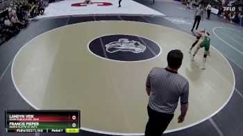 Cons. Round 3 - Francis Pieper, North Platte St. Pat`s vs Landyn Veik, Elgin Public/Pope John
