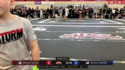 Benaiah Codding vs Messiah Osborne 2024 ADCC Austin Open